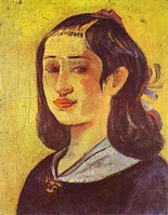 Поль Гоген Портрет матери-1894